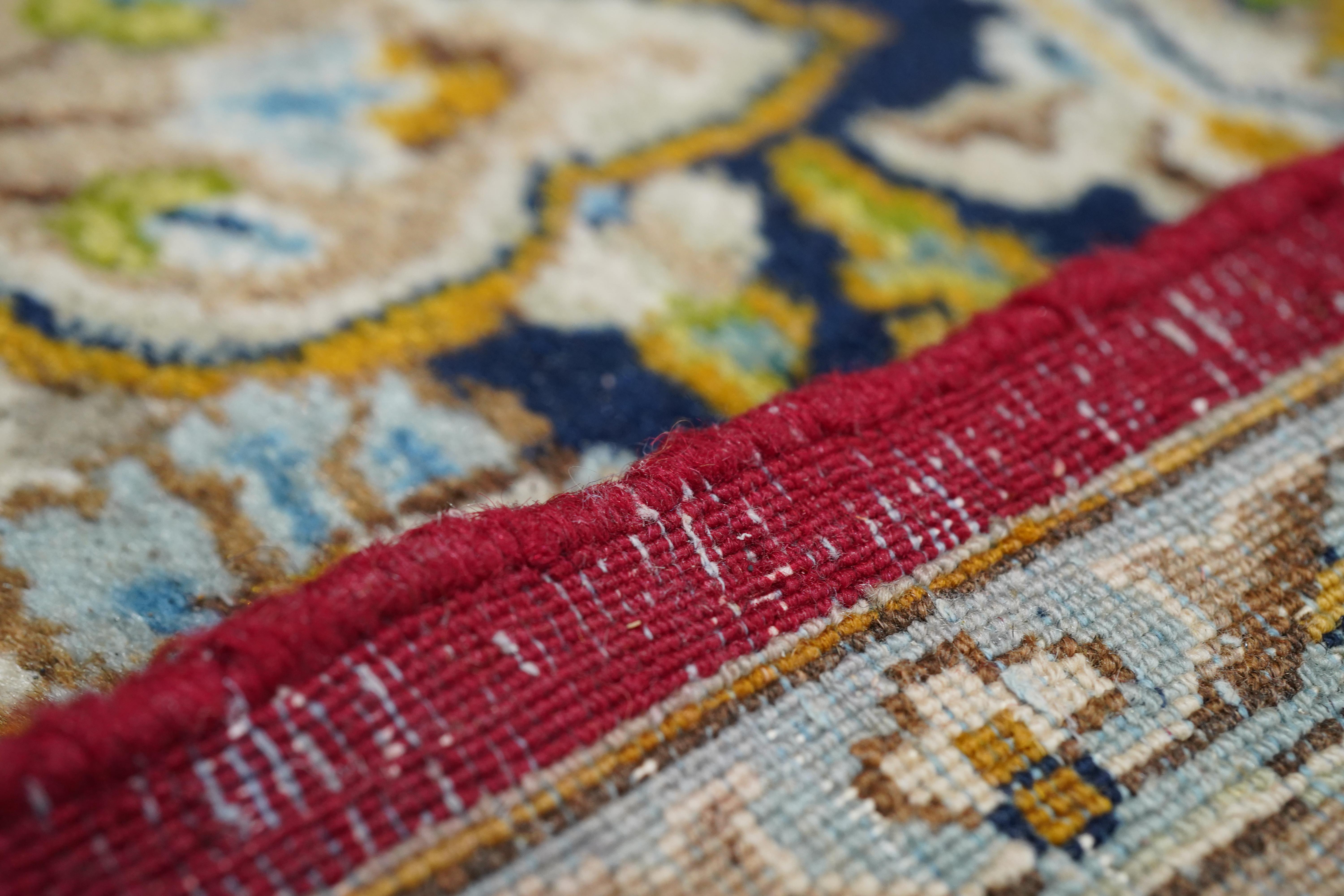 Vintage Persisch Kerman Teppich 8'5