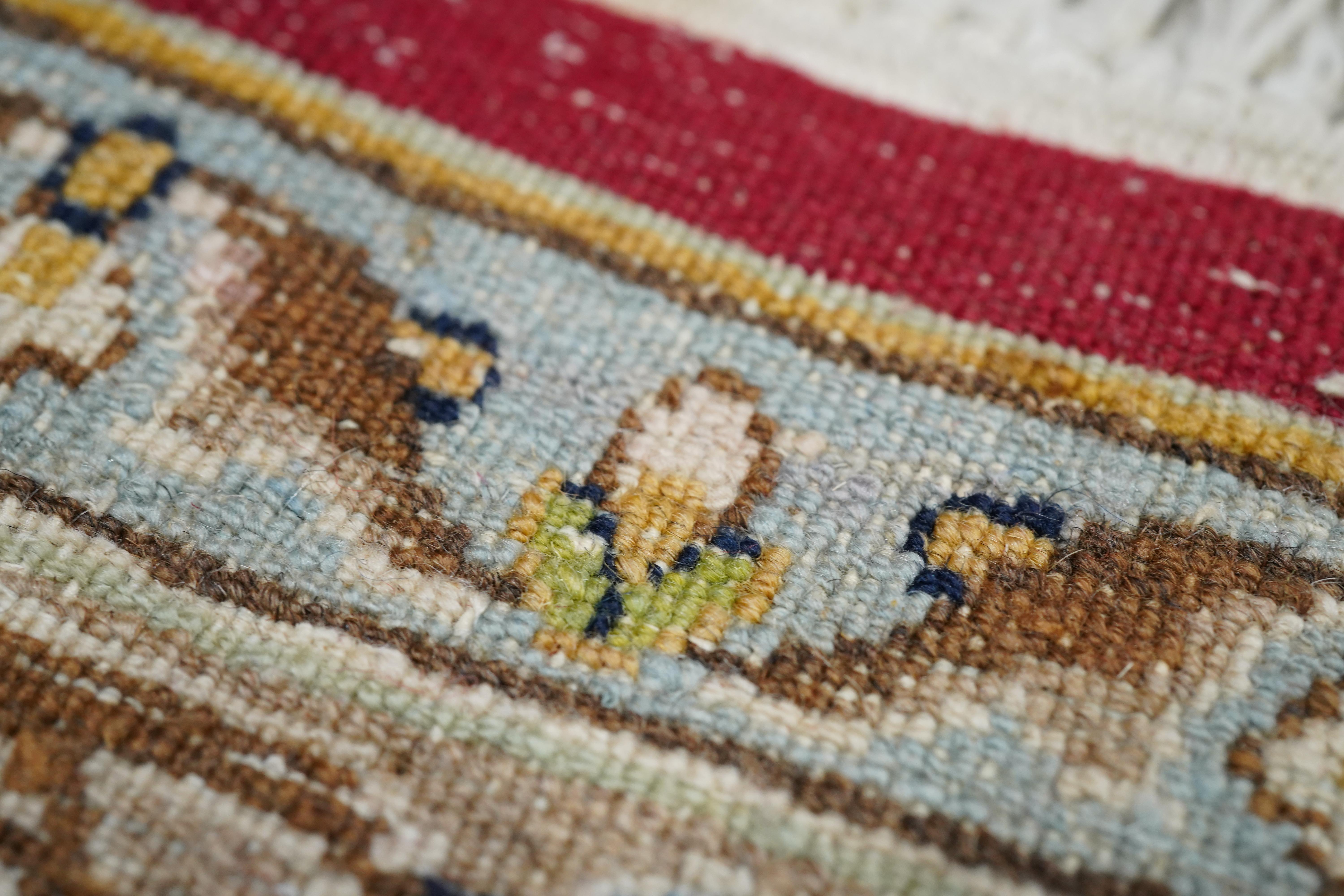 Vintage Persisch Kerman Teppich 8'5
