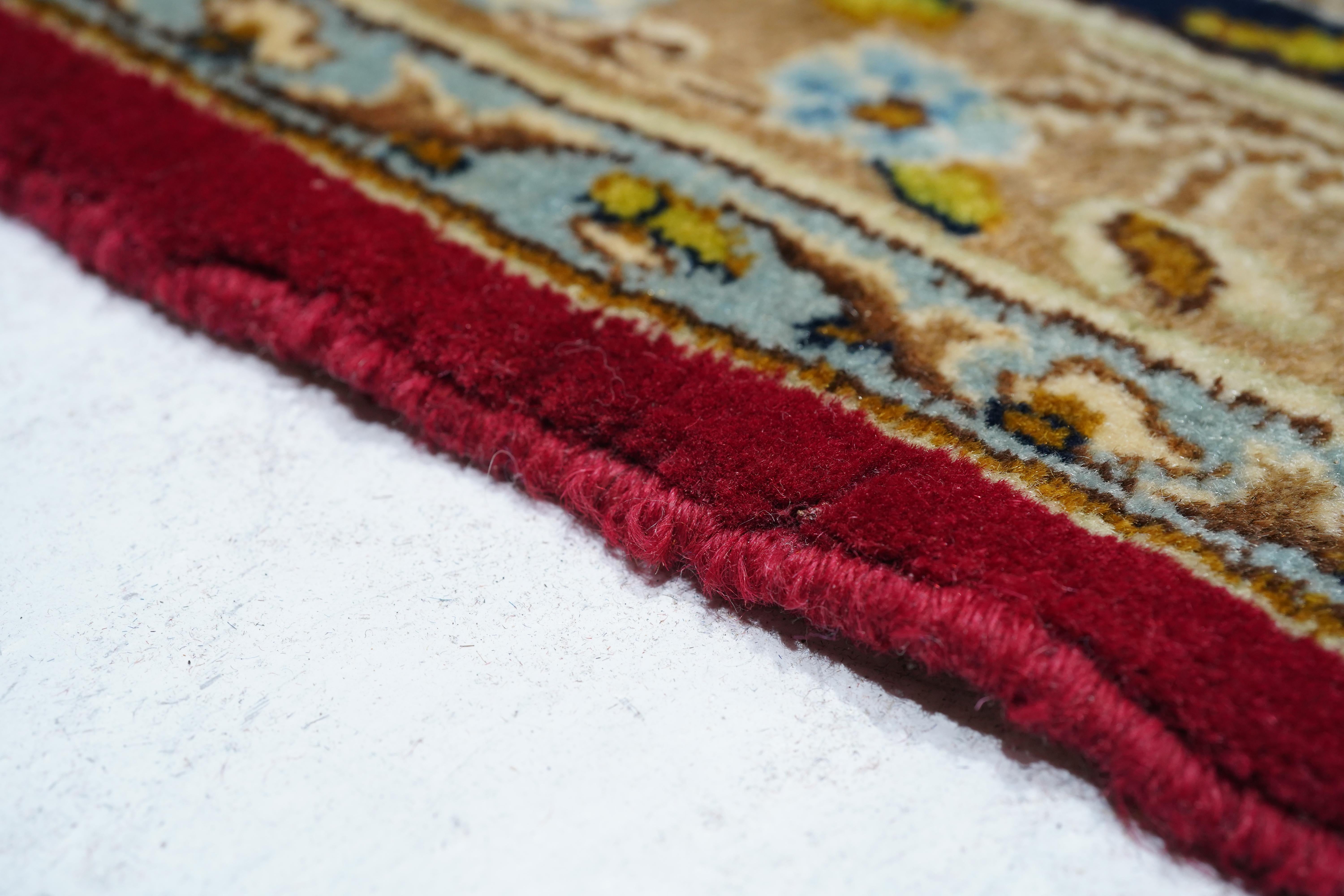 Vintage Persisch Kerman Teppich 8'5