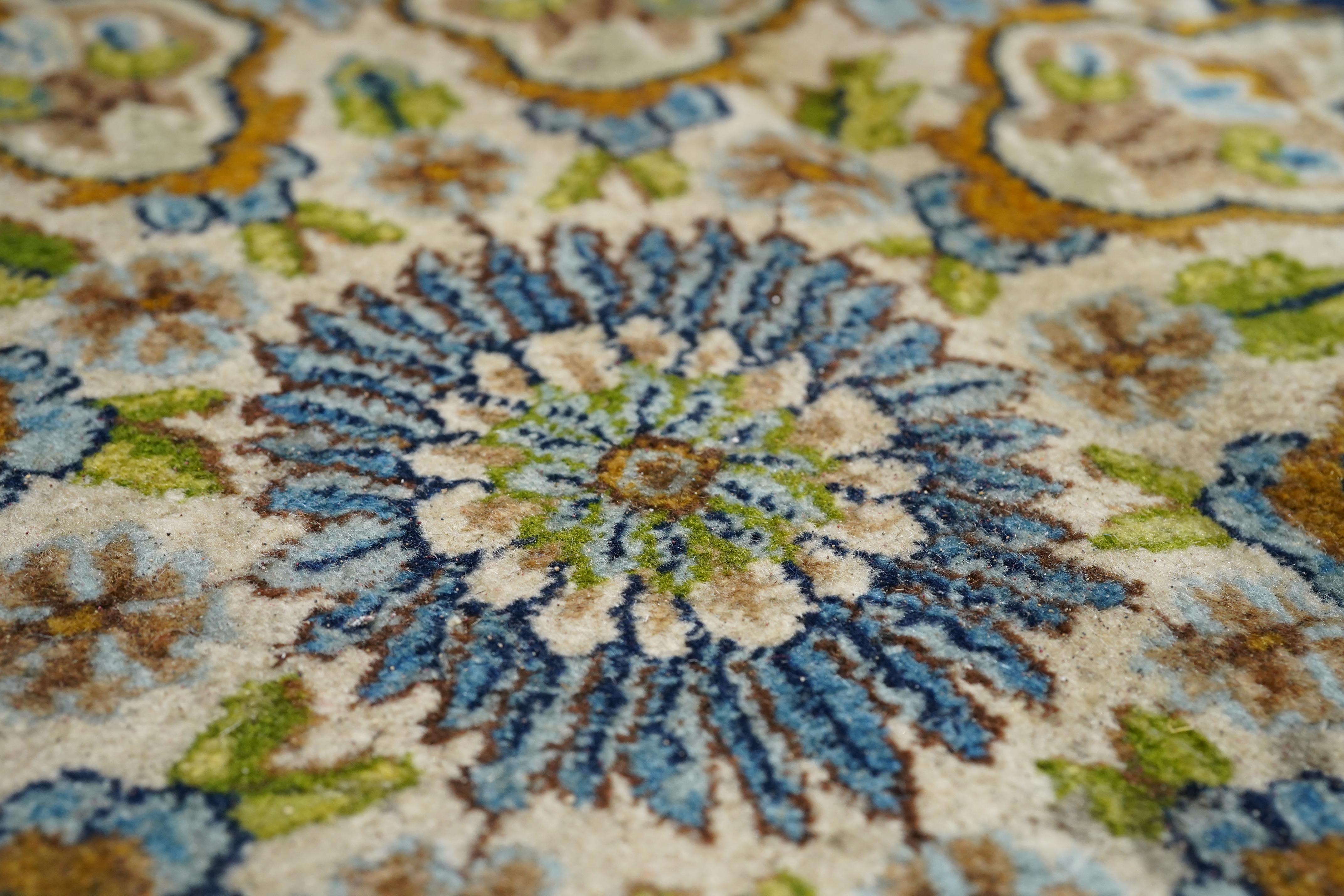 Vintage Persisch Kerman Teppich 8'5
