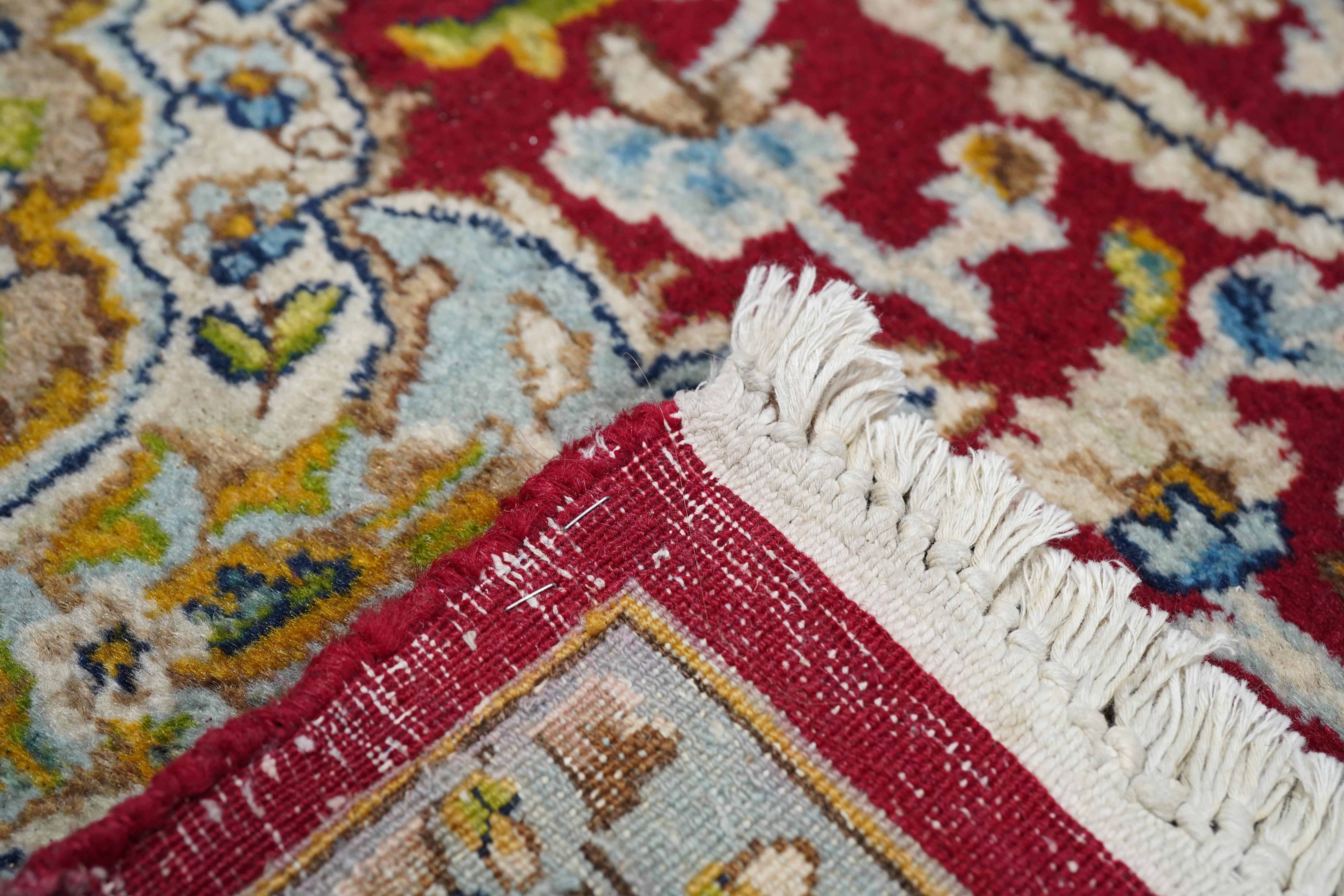 Vintage Persisch Kerman Teppich 8'5