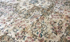 Vintage Persian Kerman Rug, circa 1940