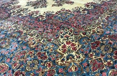 Vintage Persian Kerman Rug, circa 1940 11'8 x 20'5.