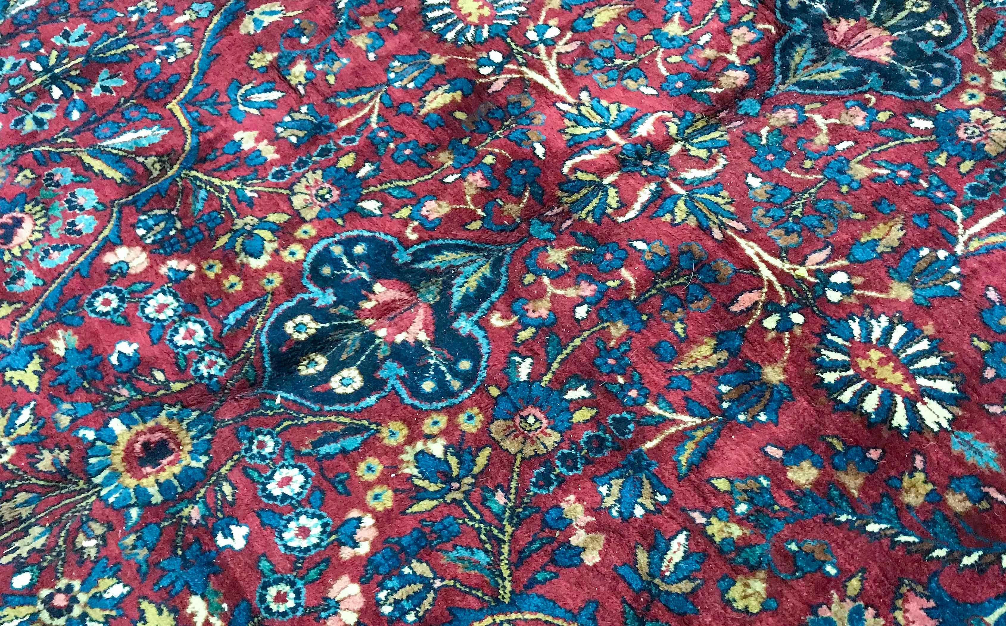 Alfombra persa Kerman vintage, circa 1940 Persa en venta
