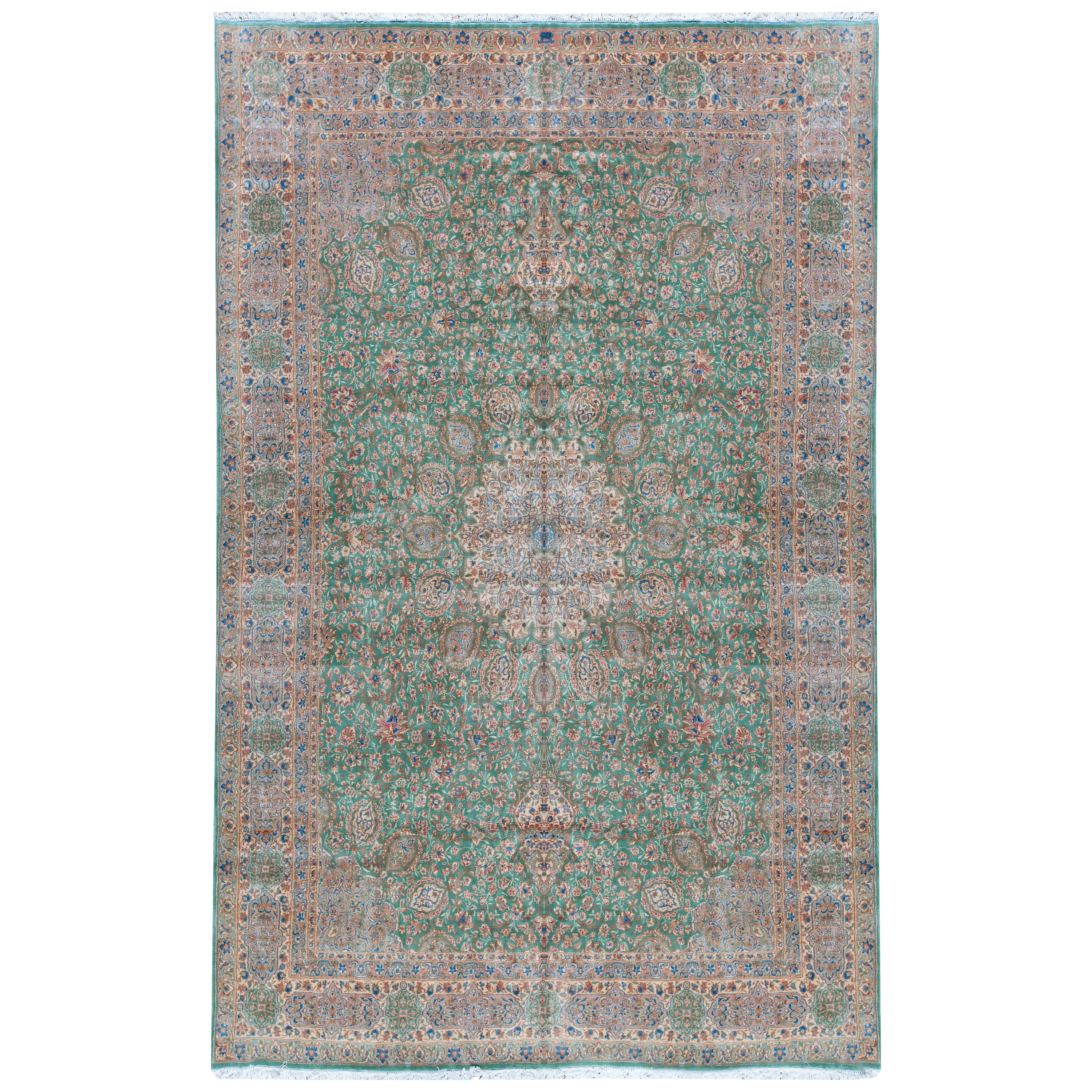 Tappeto persiano vintage Kerman, 1940 circa