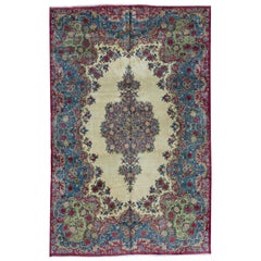 Tapis persan vintage de Kerman, vers 1940