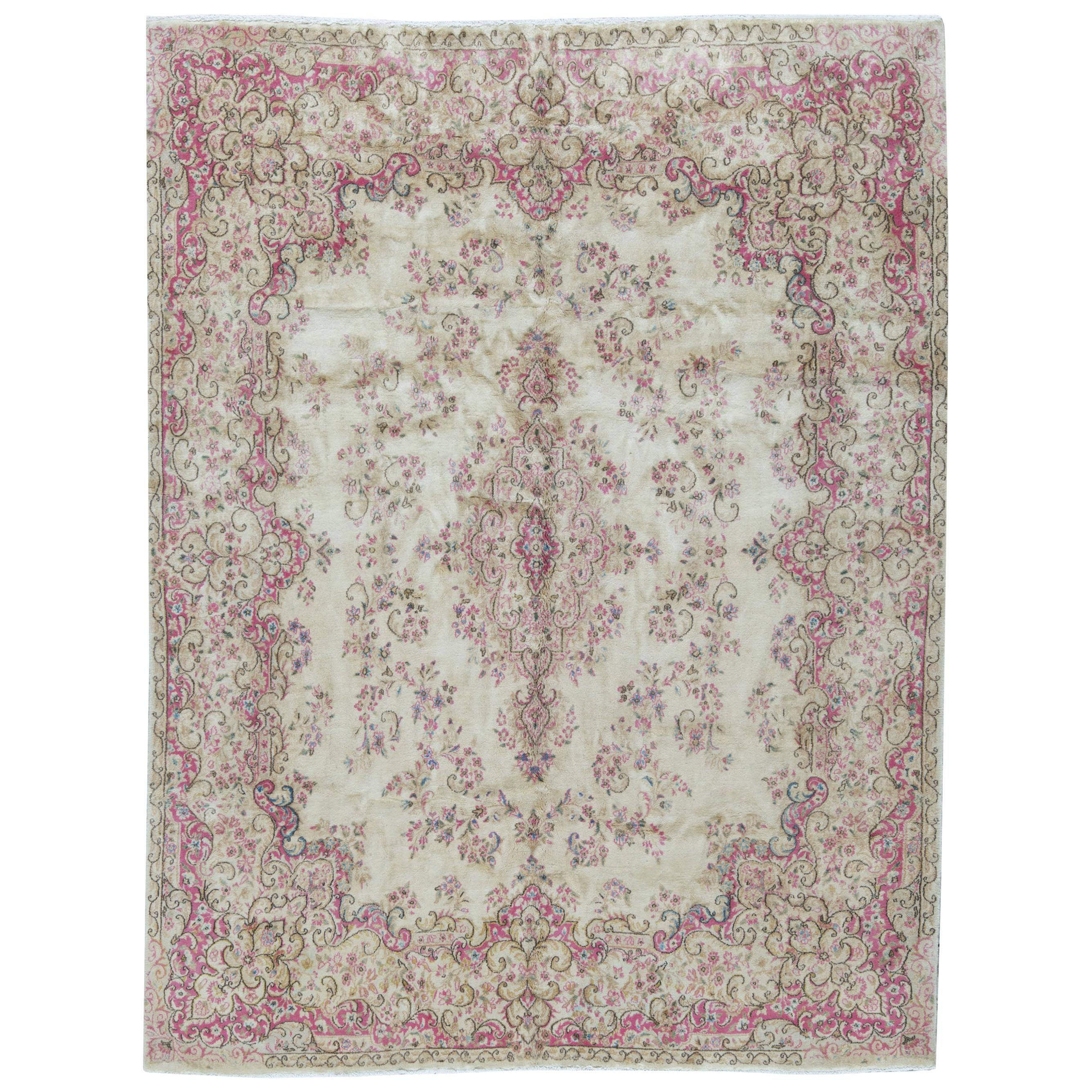 Tapis persan vintage de Kerman, vers 1940