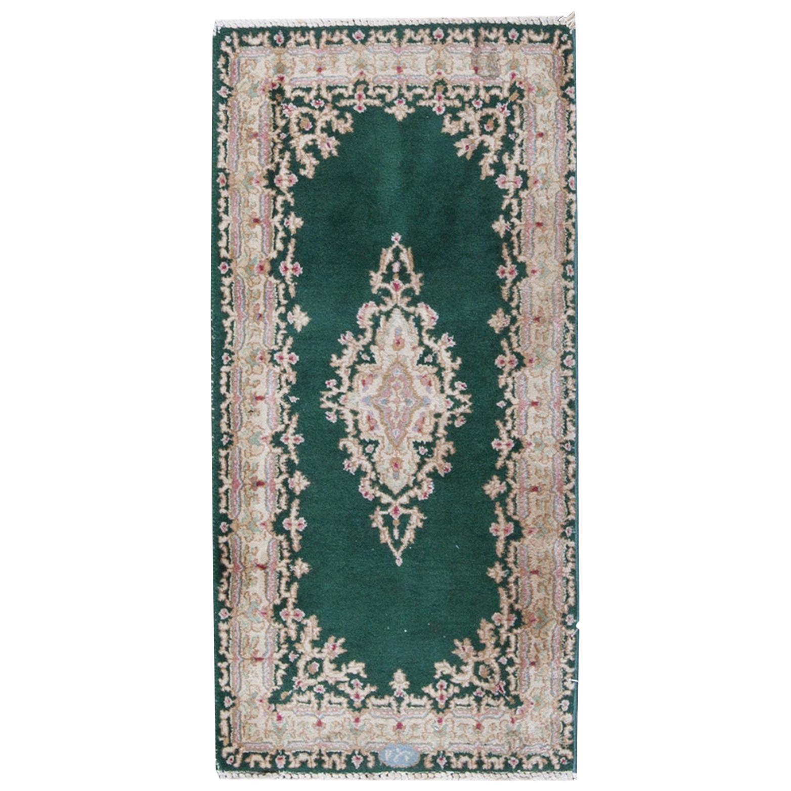 Tappeto persiano vintage Kerman, circa 1940 1'11 x 3'10