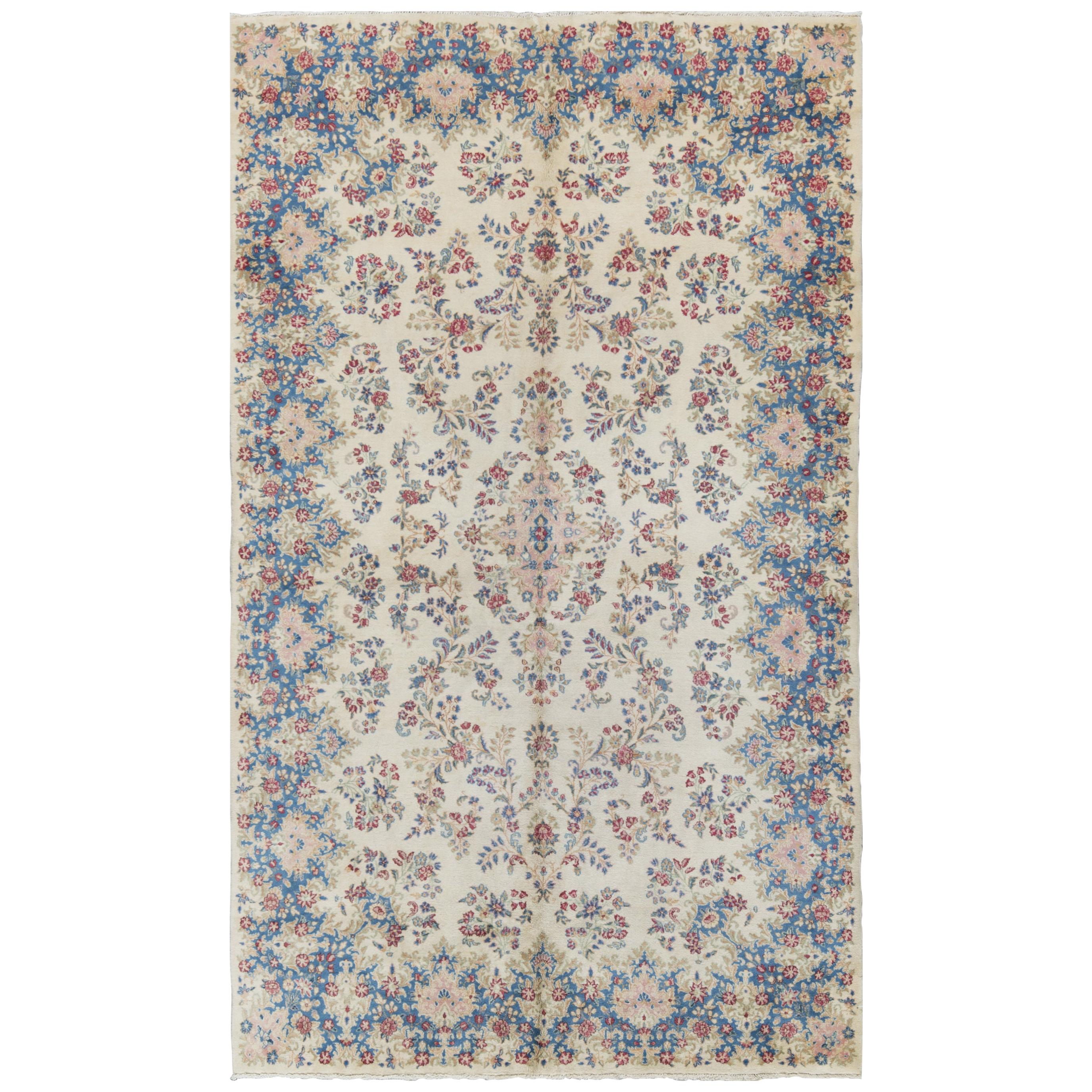 Tapis persan vintage Kerman:: circa 1940