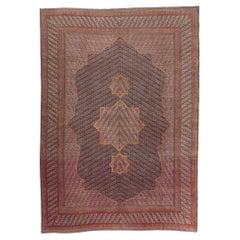 Persischer Kerman-Teppich mit Khatamkari-Design
