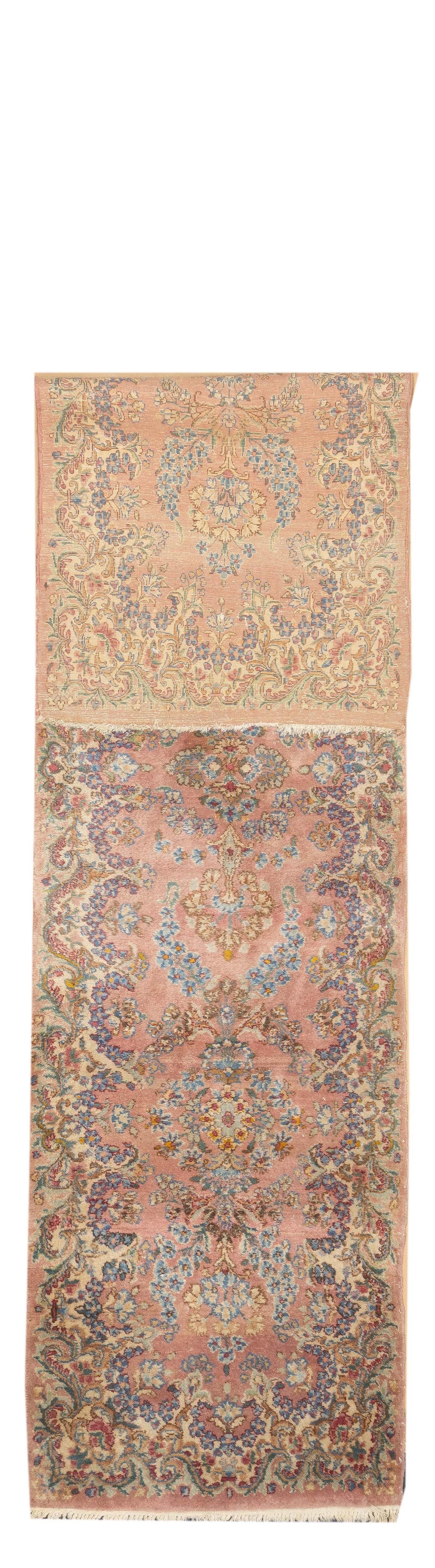 Vintage Persian Kerman Läufer 2'5