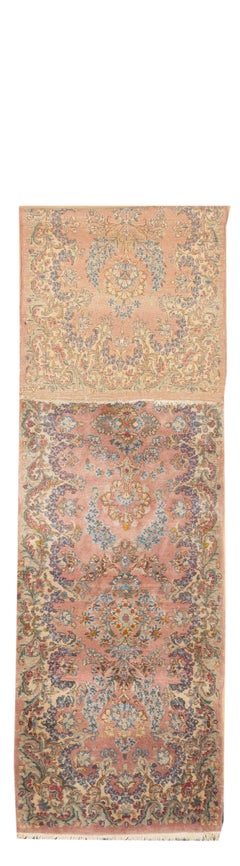 Vintage Persian Kerman Runner 2'5" x 9'3"