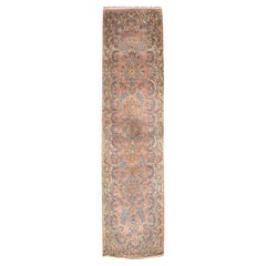 Tapis de couloir persan Kerman vintage 2'5" x 9'3"