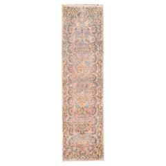 Tapis de couloir persan Kerman vintage 2'5" x 9'3"