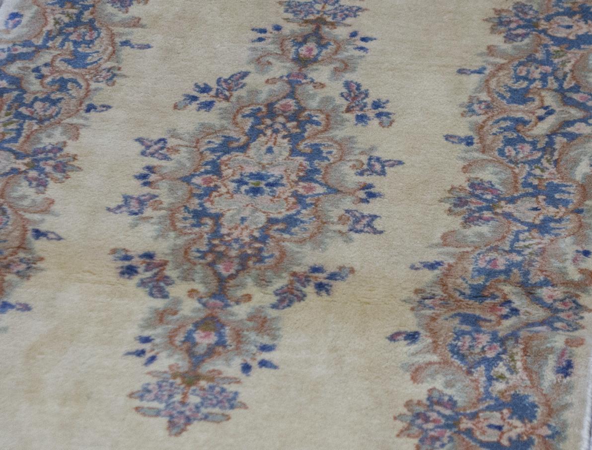 Kirman Vintage Persian Kerman Runner, circa 1940 For Sale