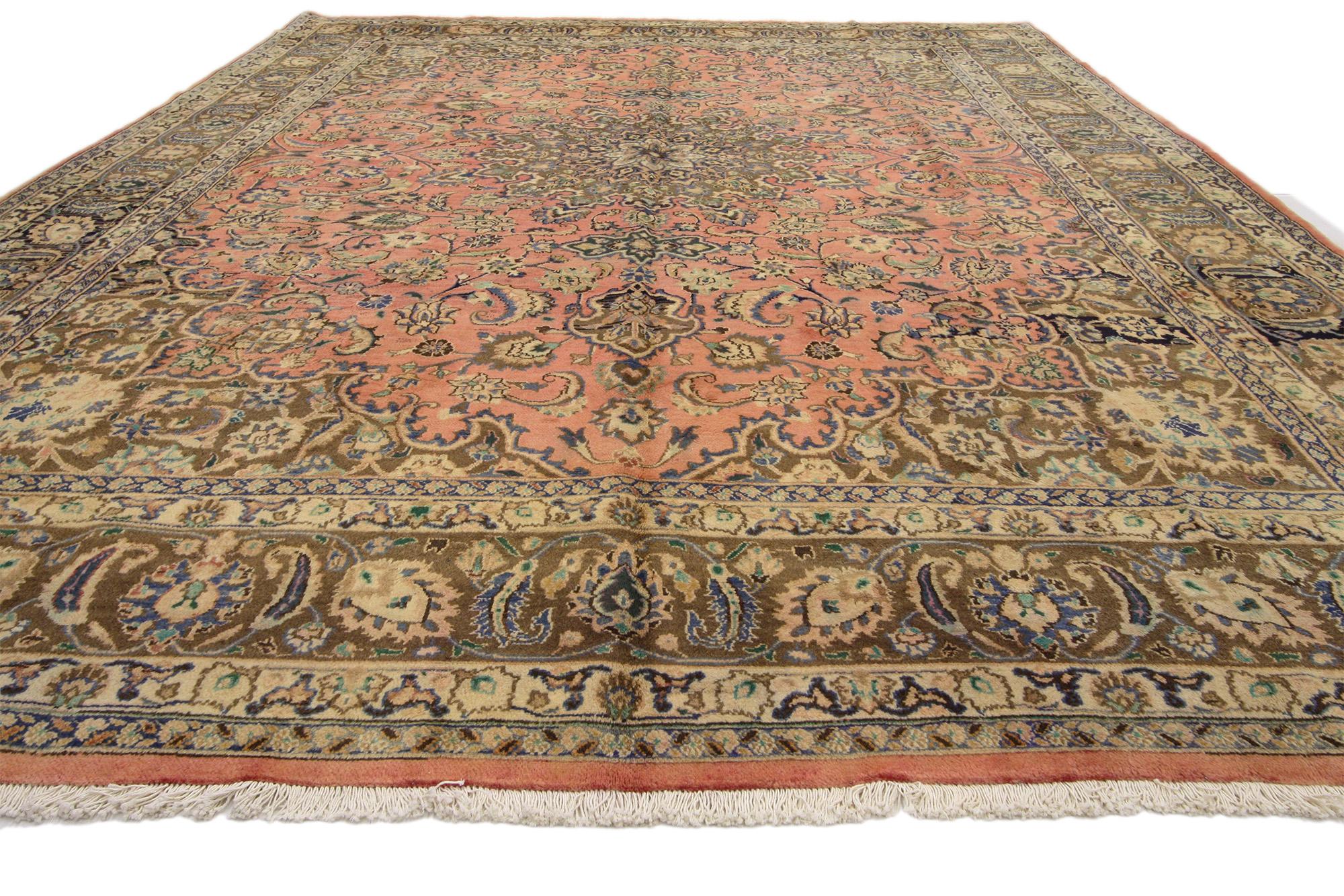Perse Tapis persan Khorassan vintage de style traditionnel en vente