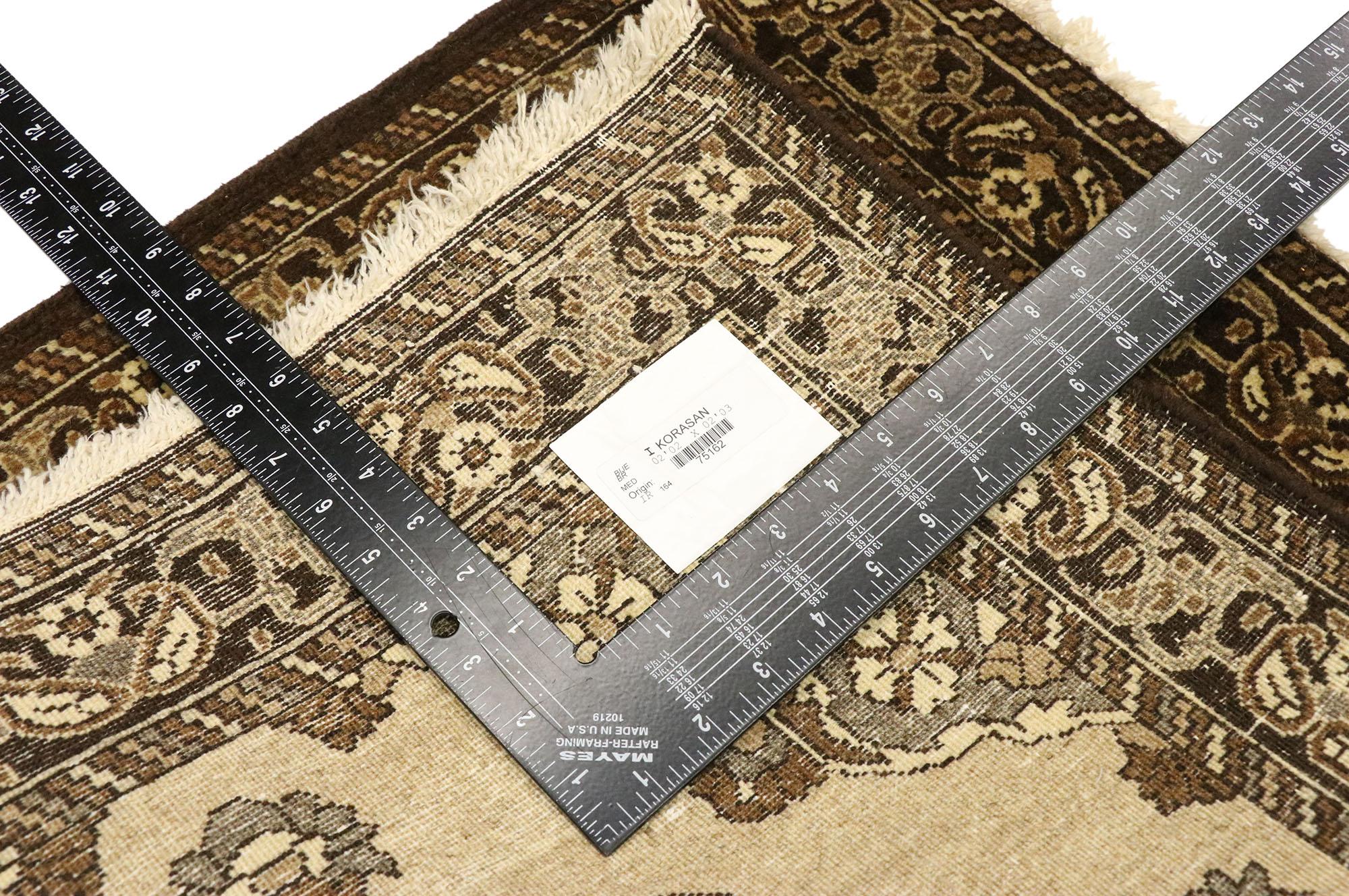 20th Century Vintage Persian Khorassan Rug For Sale