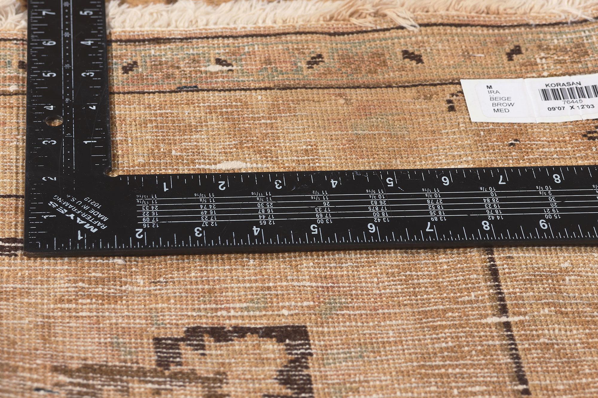 Alfombra Persa Khorassan Vintage, la elegancia relajada se une a la sensibilidad tradicional siglo XX en venta
