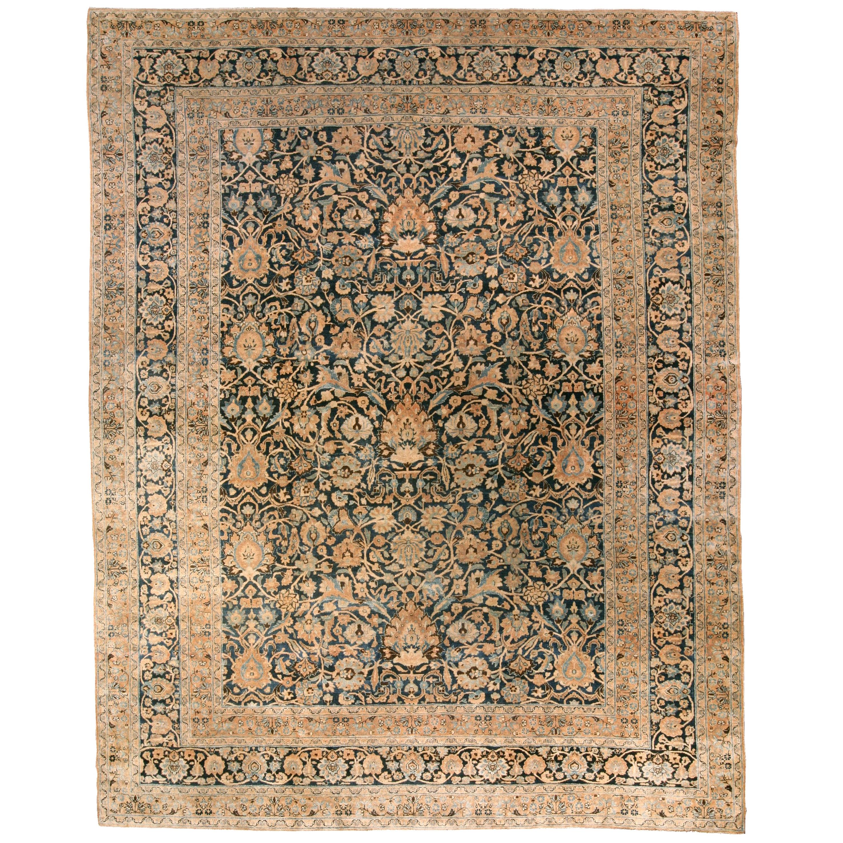 Tapis persan Khorassan vintage fait à la main en vente