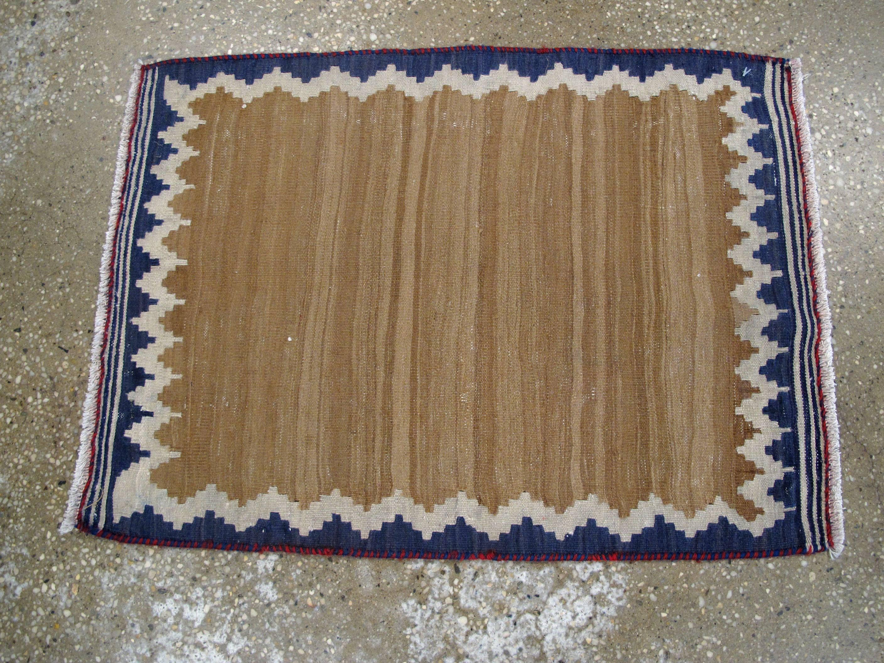 Vintage Persian Kilim Flat-Weave In Excellent Condition In New York, NY