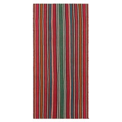 Persischer Kelim in polychromen Streifen von Teppich & Kilim