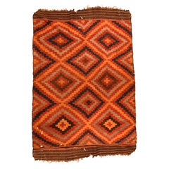 Tapis Kilim persan vintage 5'4'' x 7'8''