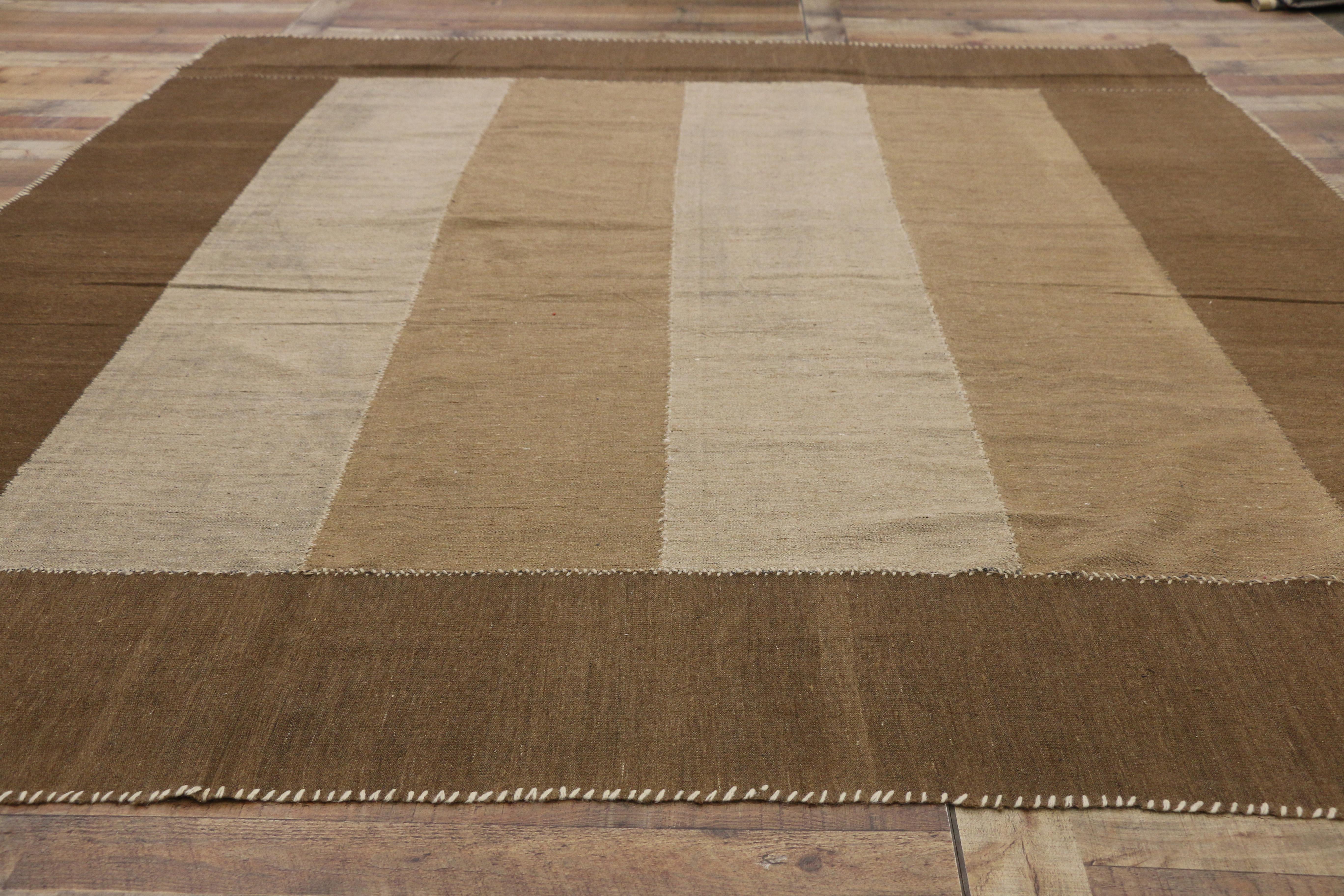 Vintage Persian Kilim Rug with Modern Style 4