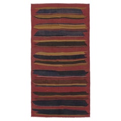 Vintage Persian Kilim, Salmon Red with Rich Stripes s - Rug
Kilim Vintage Persian Kilim, Salmon Red with Rich Stripes s - Rug
Kilim