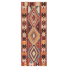 Persischer Kelim mit polychromen, geometrischen Mustern von Teppich & Kilim