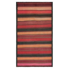 Vintage Persian Kilim with Polychromatic Stripes by Rug & Kilim