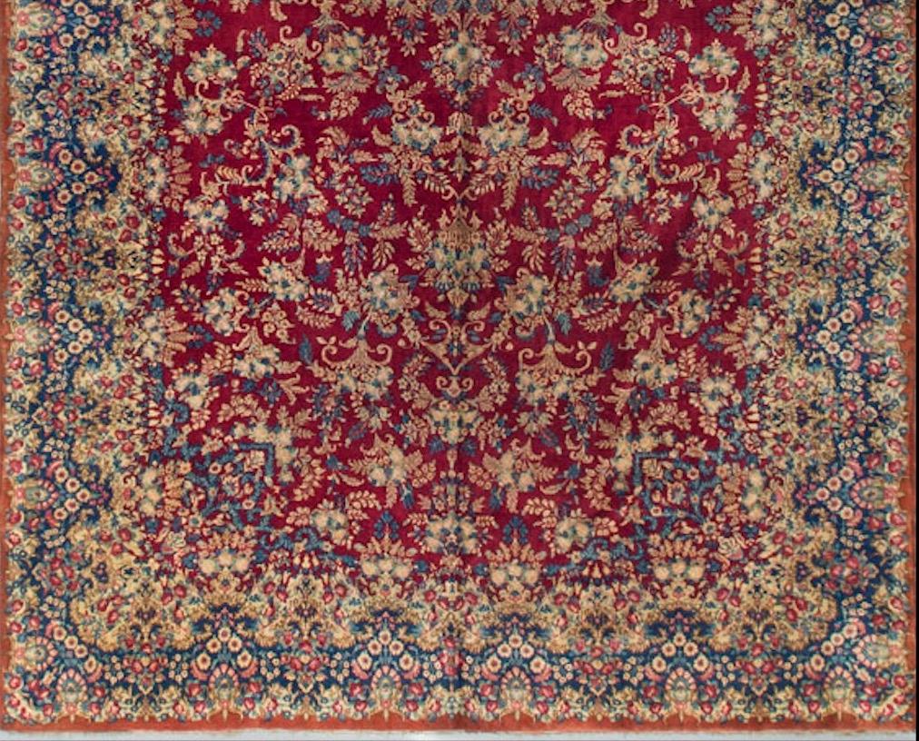 Vintage Persisch Kirman Teppich:: 11'7