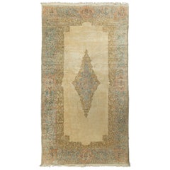 Übergroßer persischer Kirman-Teppich, um 1930, 9'5 x 18'