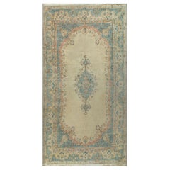 Persischer Kirman-Teppich, ca. 1940 9'6 x 18'6, Vintage