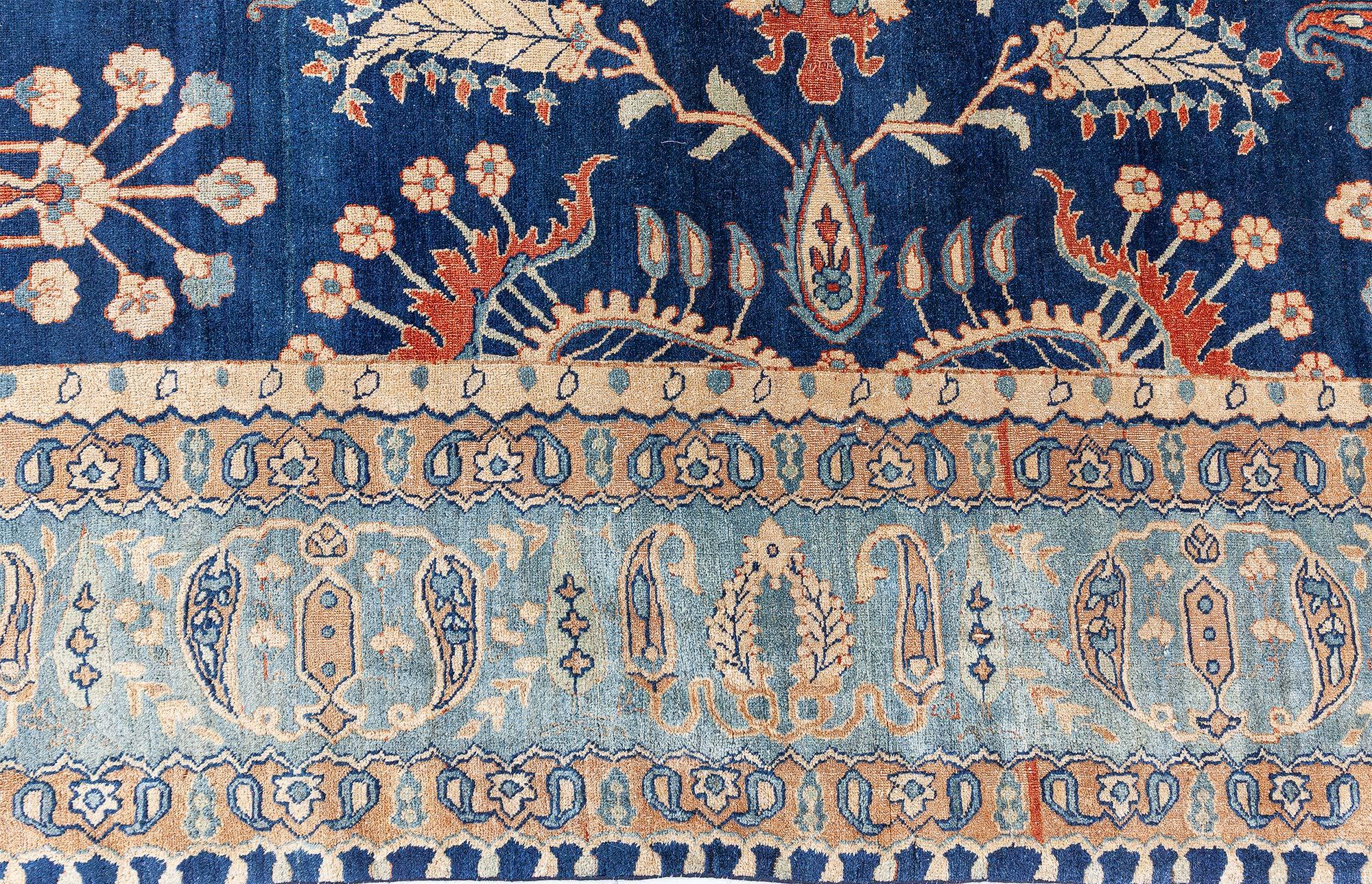Vintage Persisch Kirman handgefertigt Wolle Teppich
Größe: 9'0