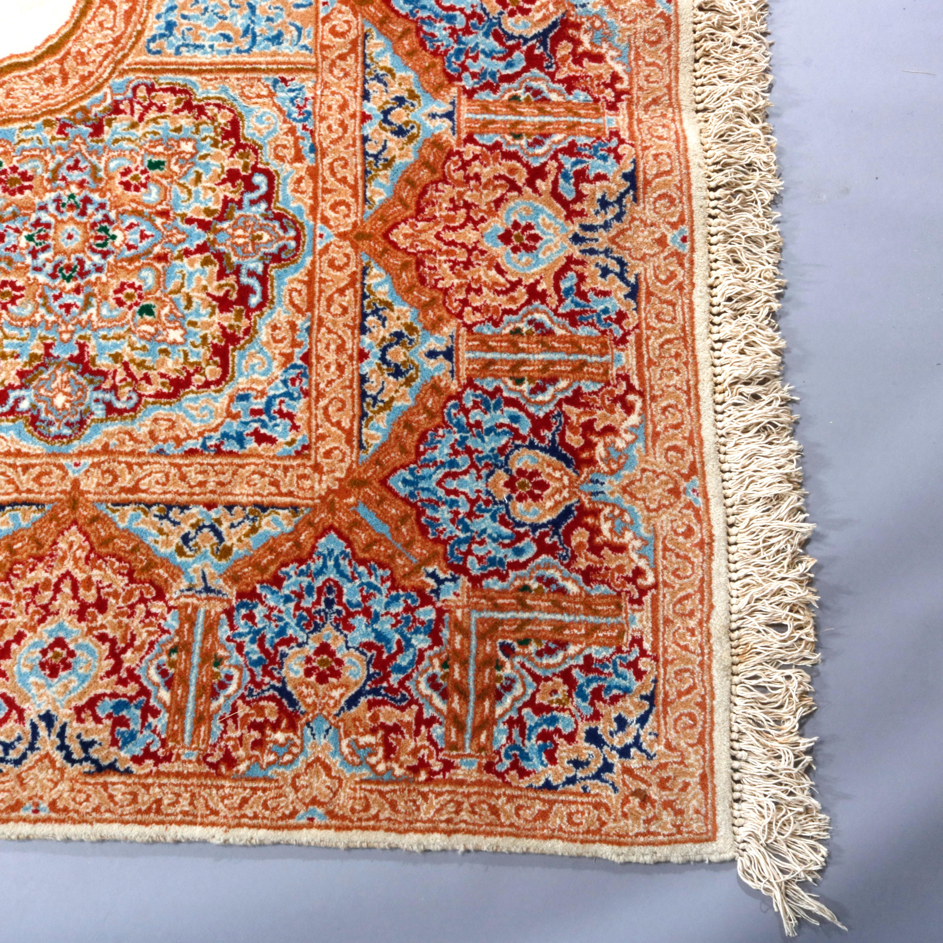 Vintage Persian Kirman Oriental Rug, circa 1950 2