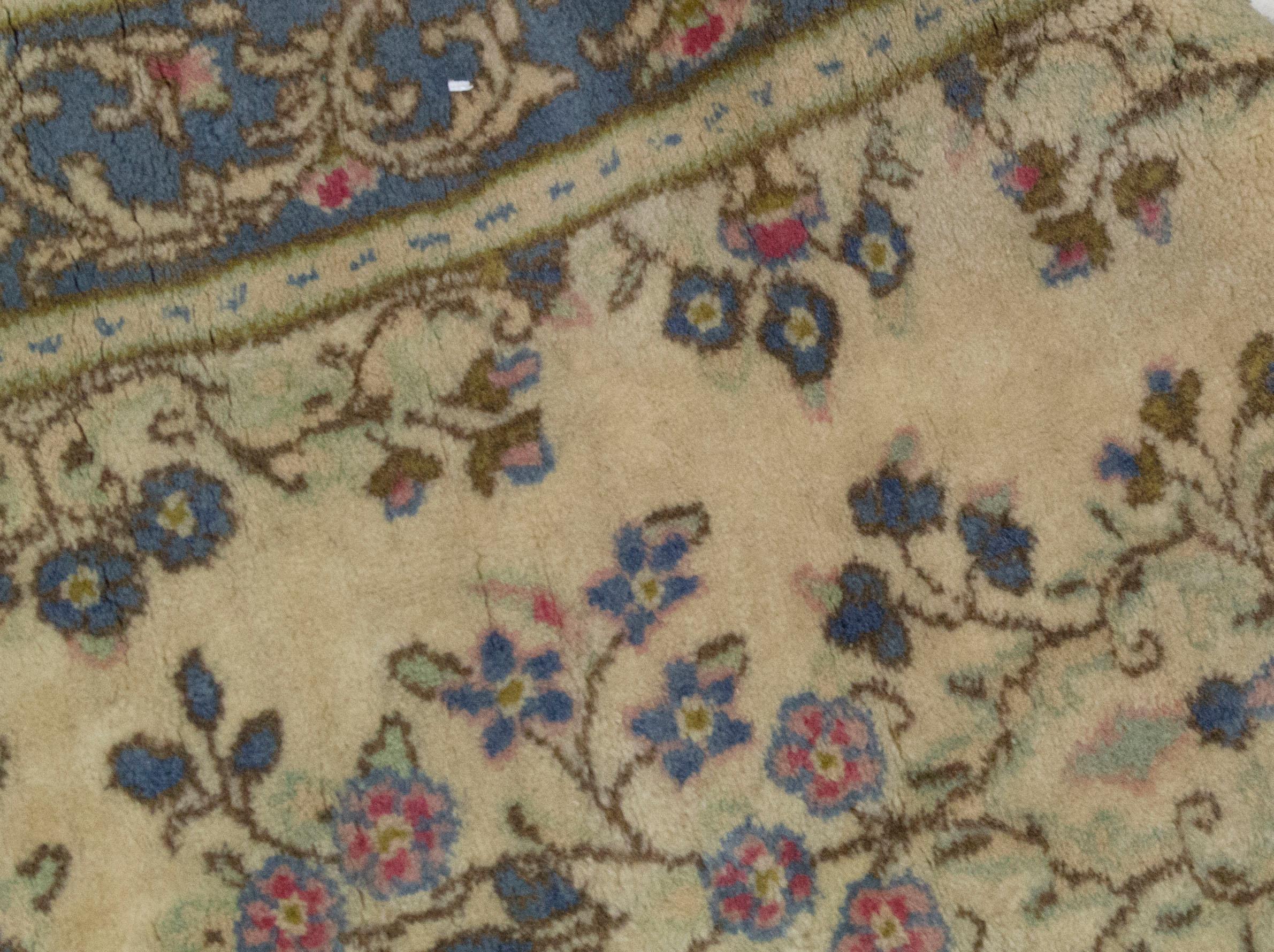 Mid-20th Century Vintage Persian Kirman Rug, circa 1940 For Sale