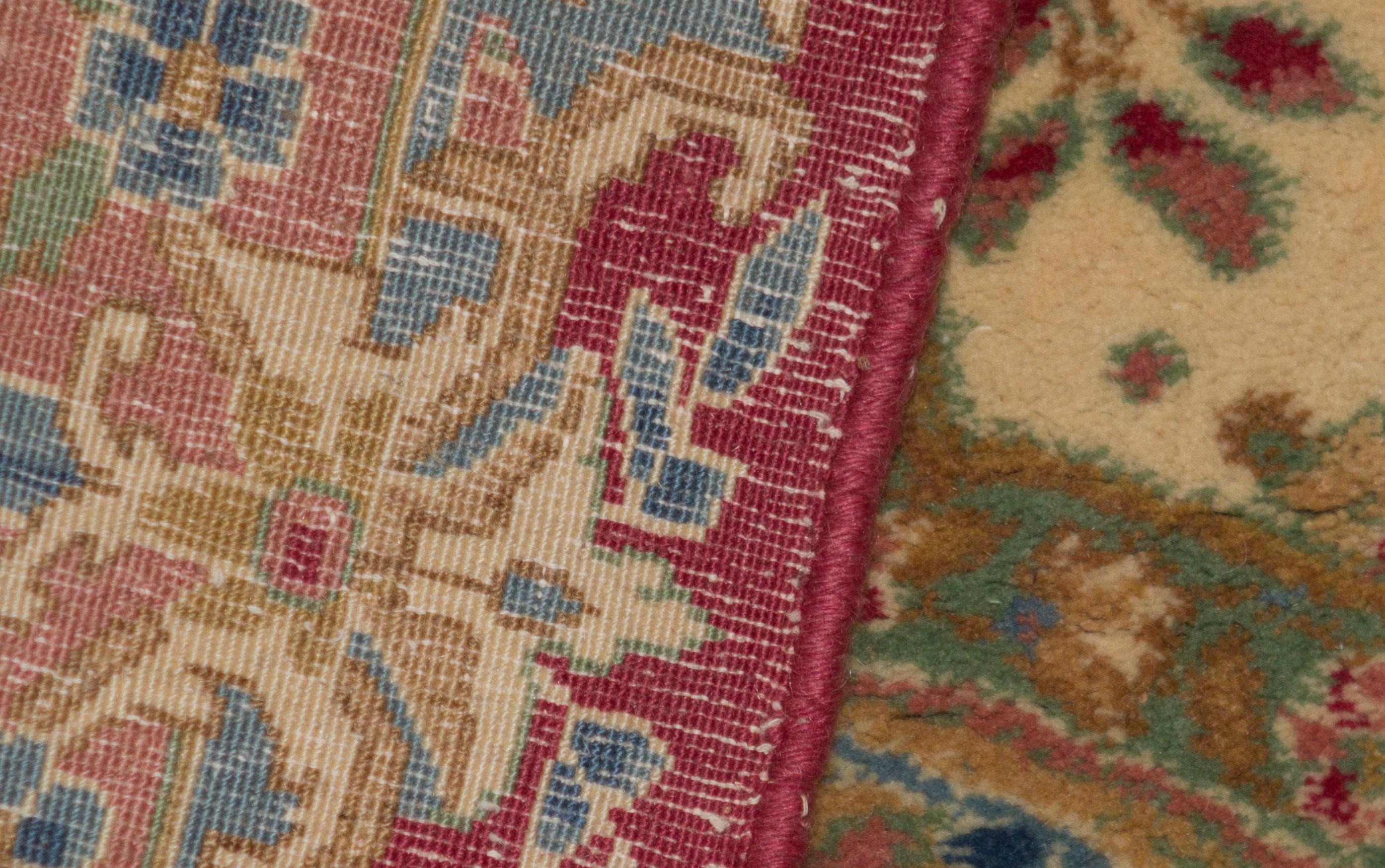 Mid-20th Century Vintage Persian Kirman Rug, circa 1940 For Sale
