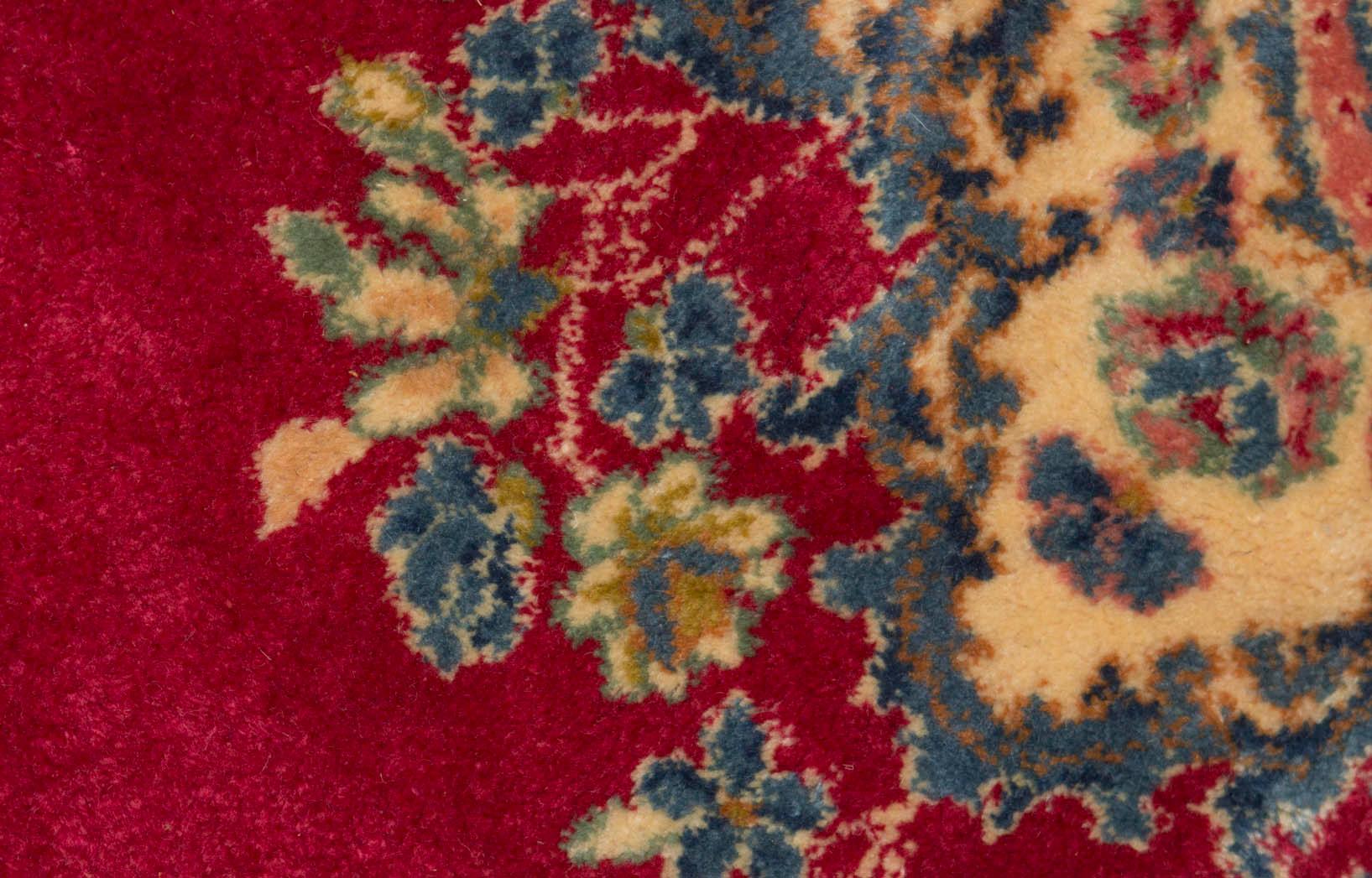 Mid-20th Century Vintage Persian Kirman Rug, circa 1940 For Sale