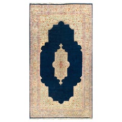 Antique Persian Kirman Rug, circa 1940 9'8 x 17'8