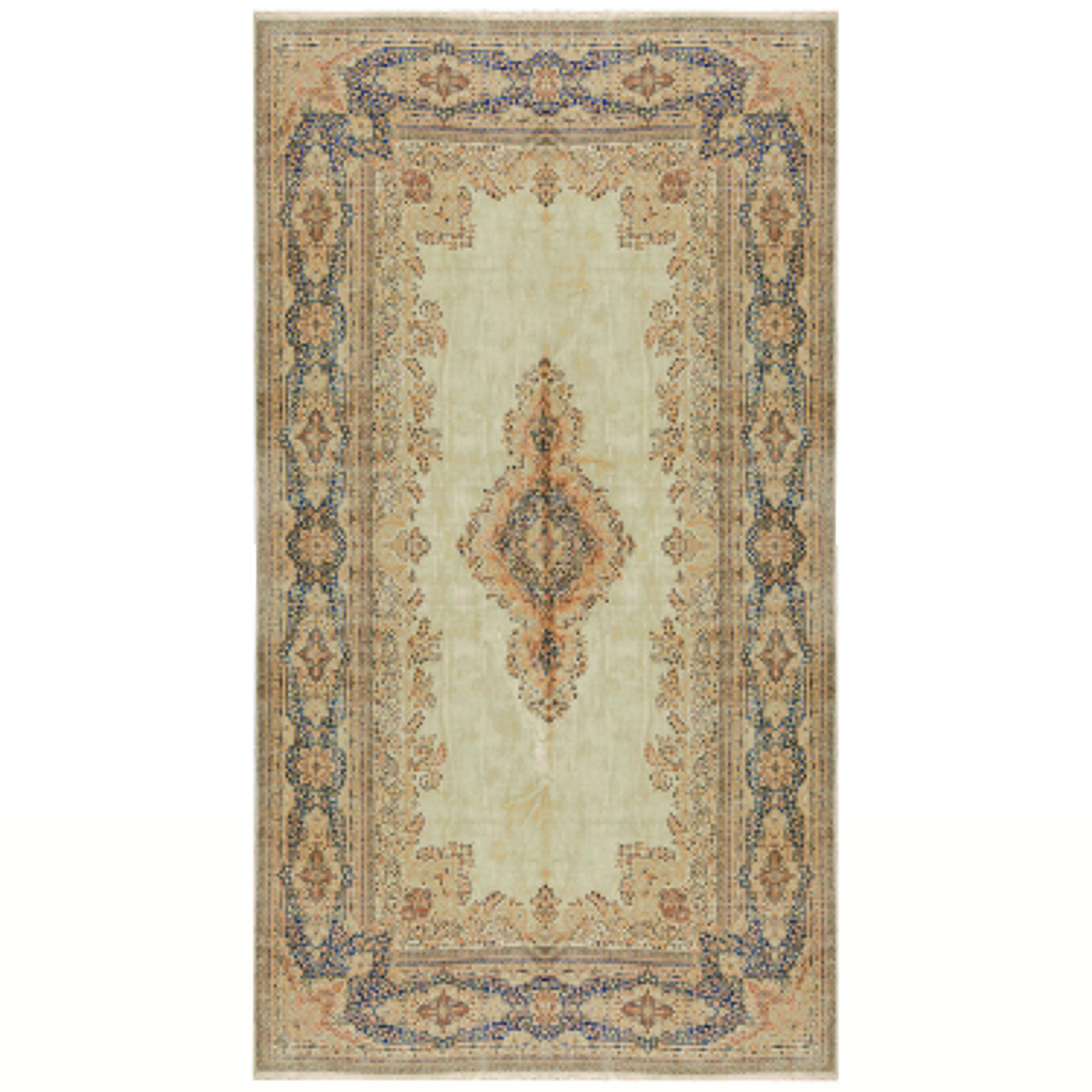 Persischer Kirman-Teppich, um 1940