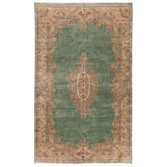 Vintage Persian Kirman Rug, circa 1940