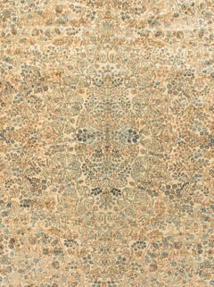 Vintage Persian Kirman Rug