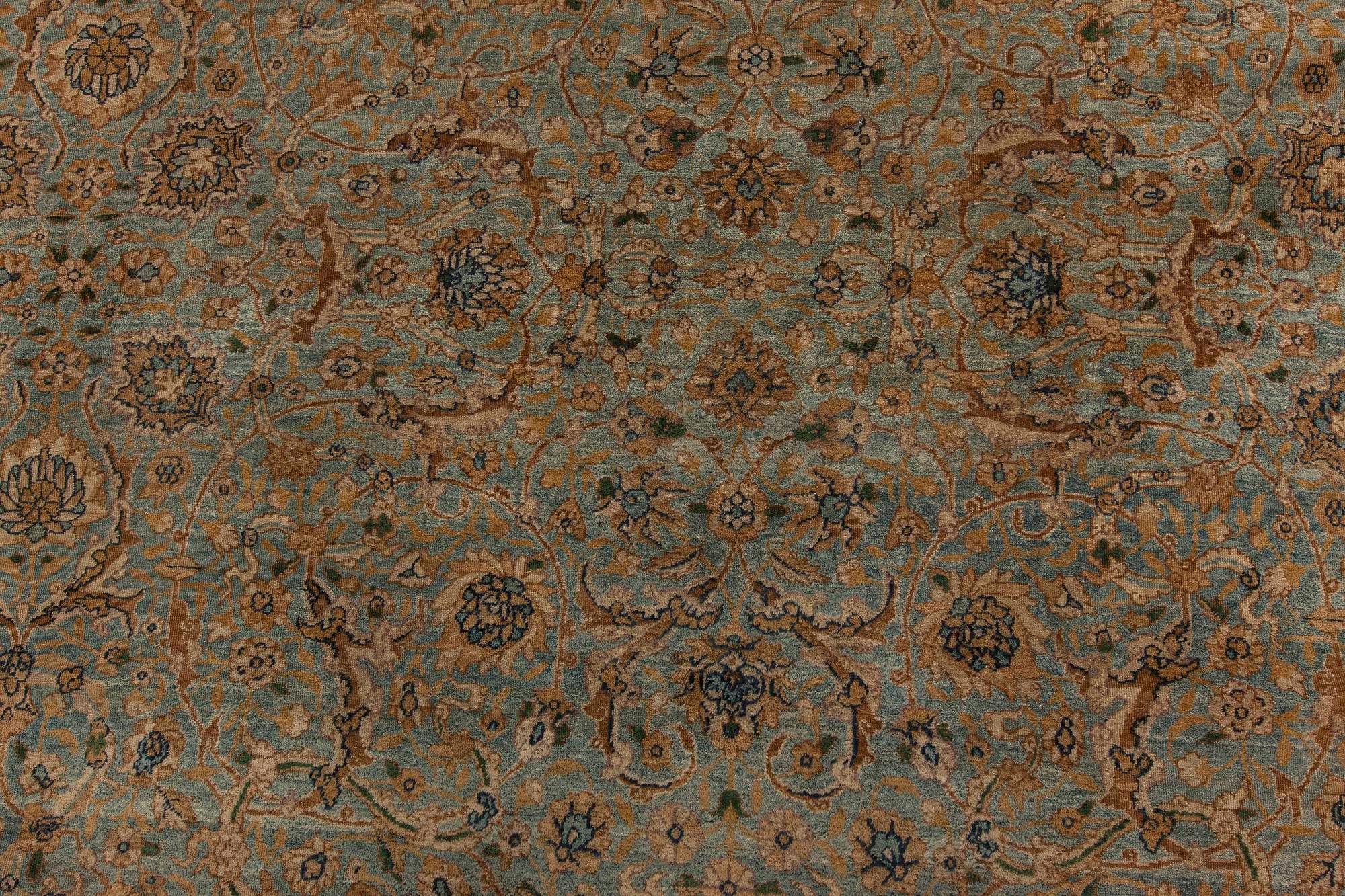 Vintage Persisch Kirman handgefertigt Wolle Teppich
Größe: 13'3