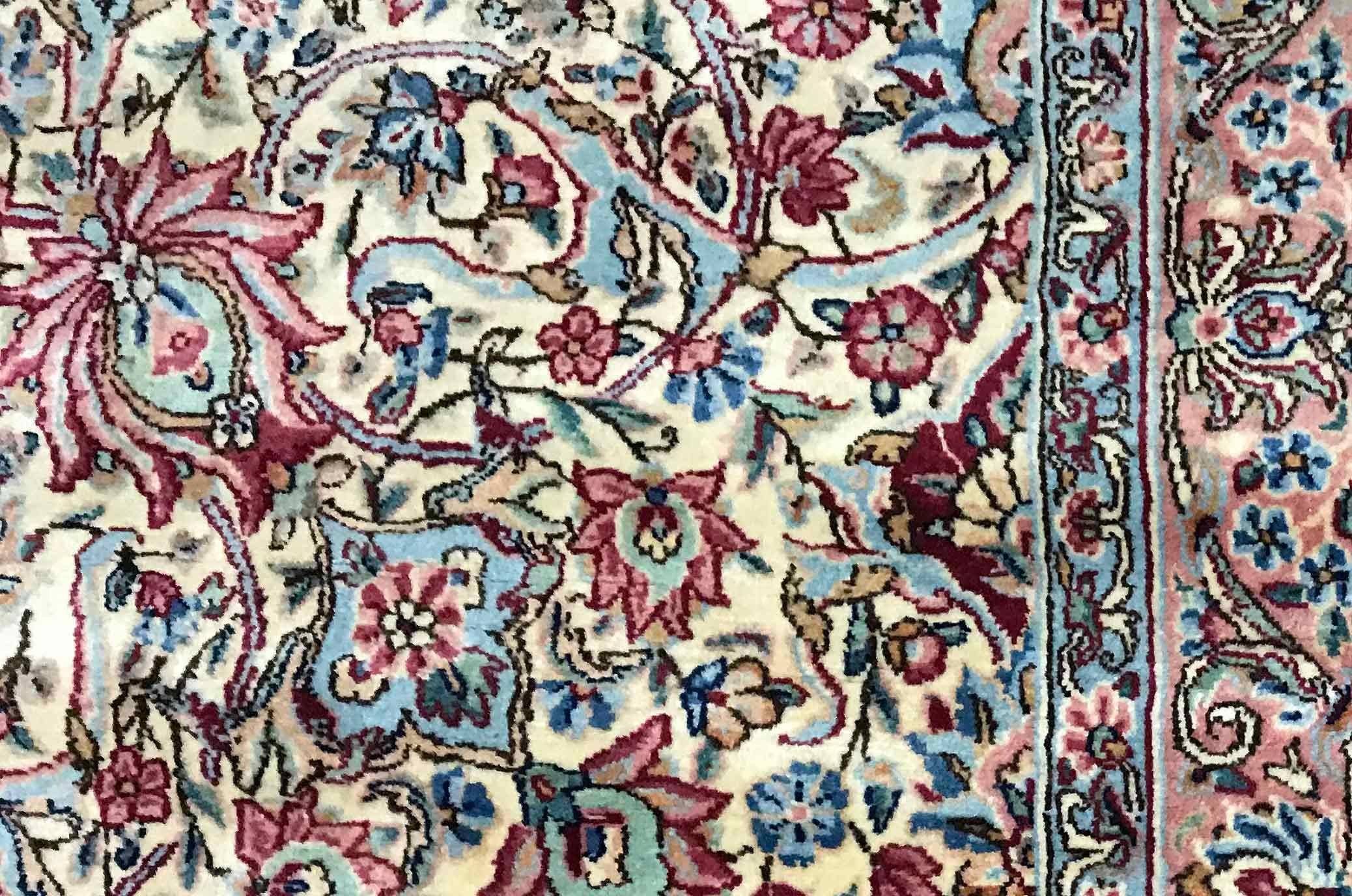 Persischer Kirman aus Persien, um 1940 (Handgewebt) im Angebot