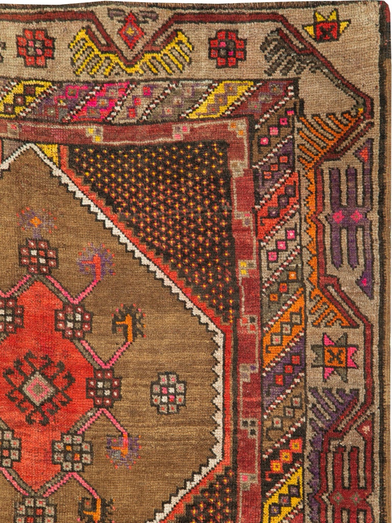 Vintage Persian Kurd Rug For Sale at 1stdibs