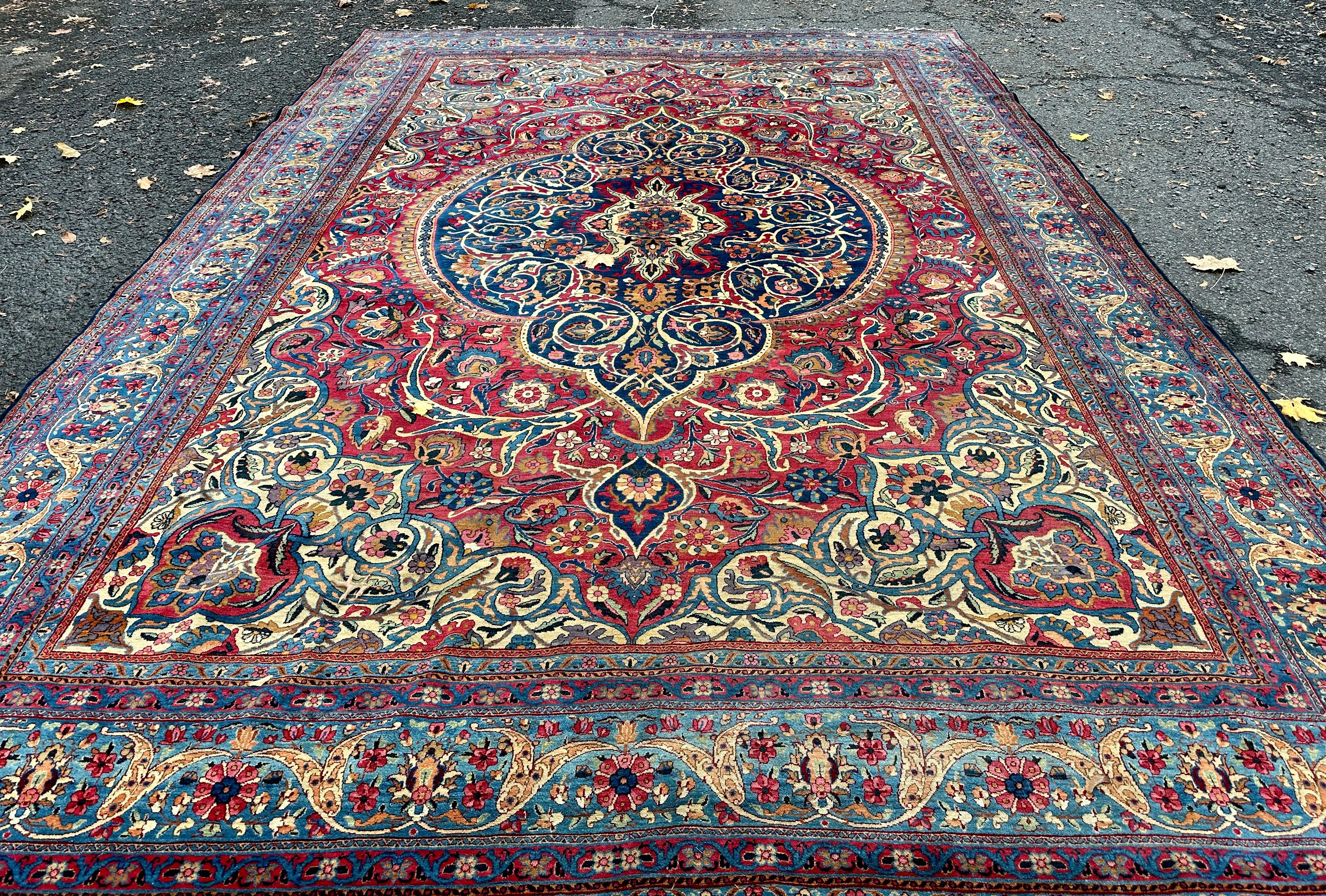 Vintage Persian Lavar Kerman Rug  circa 1950s      MUST SELL           MUST SELL For Sale 6