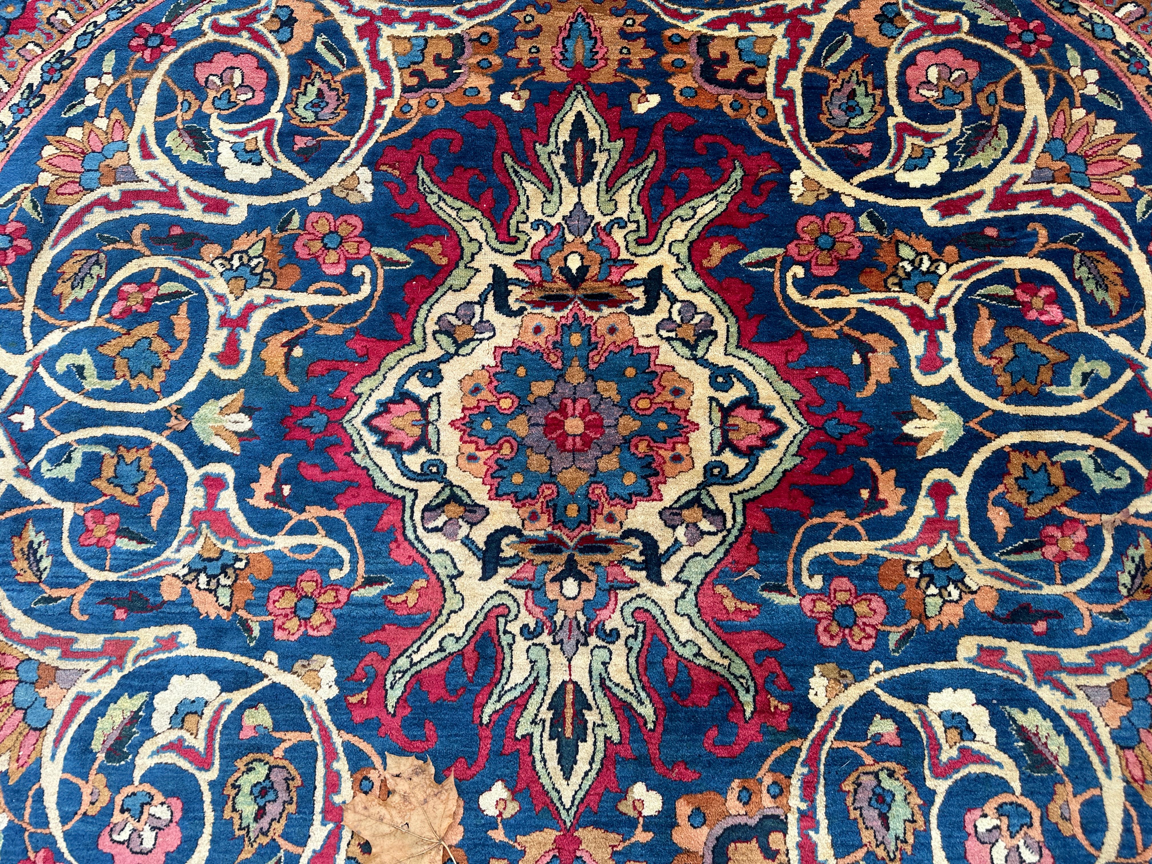 Vintage Persian Lavar Kerman Rug  circa 1950s      MUST SELL           MUST SELL For Sale 2
