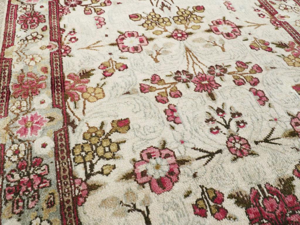 Vintage Persian Lavar Kerman Runner In Good Condition In New York, NY