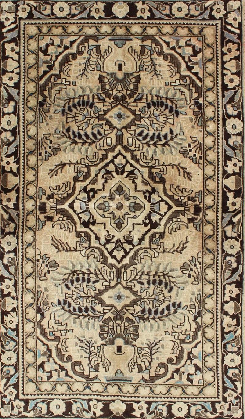 Tabriz Vintage Persian Lilihan Rug