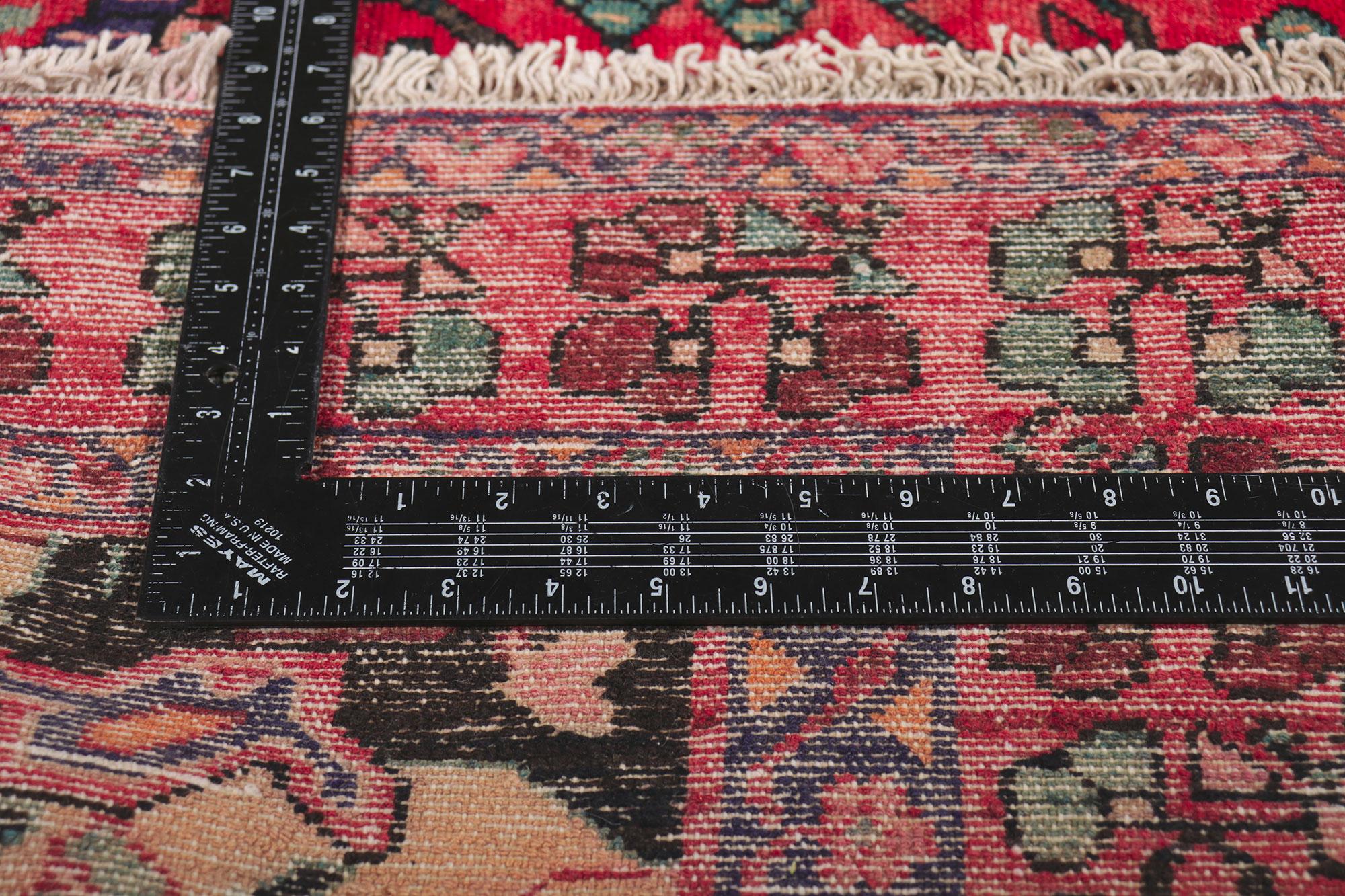 Hand-Knotted Vintage Persian Lilihan Rug For Sale